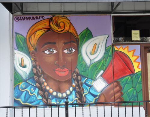 Racial justice street art