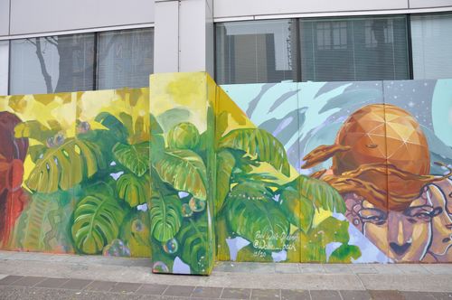 Racial justice mural