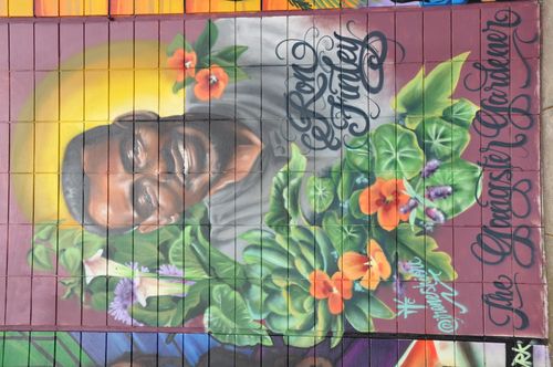 Racial justice mural
