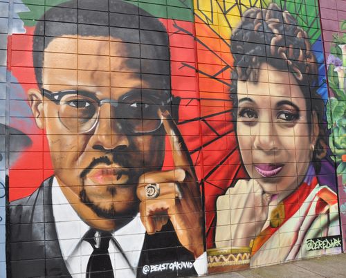 Racial justice mural