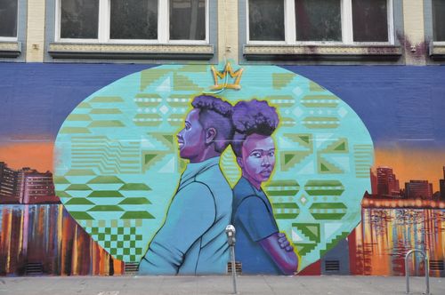 Black Lives Matter and racial justice street art