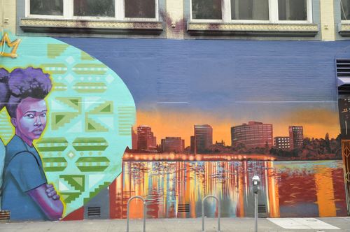 Black Lives Matter and racial justice street art