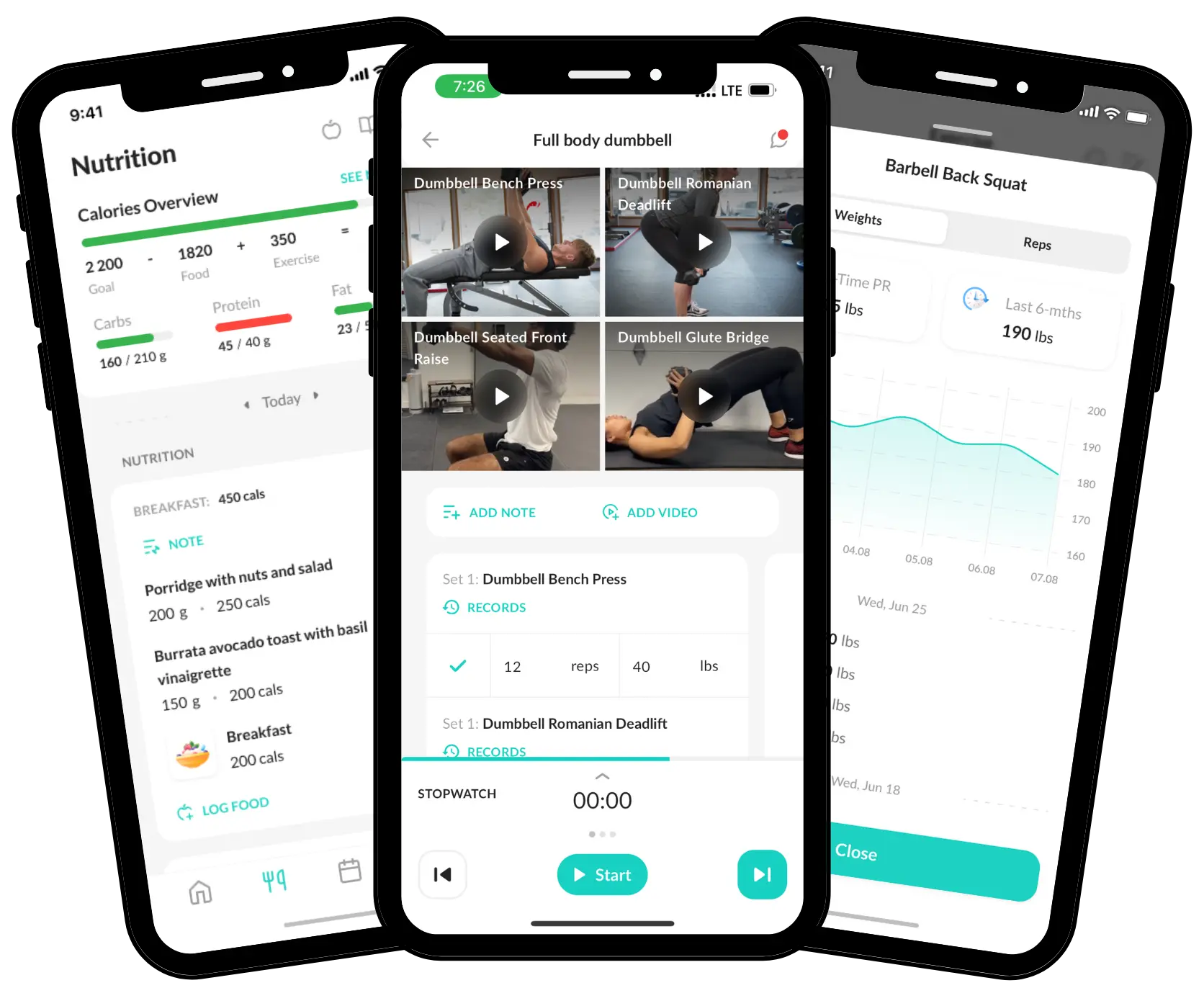 WeStrive Mobile App Screens