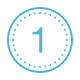 Sky Blue One Icon