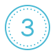 Sky Blue Three Icon