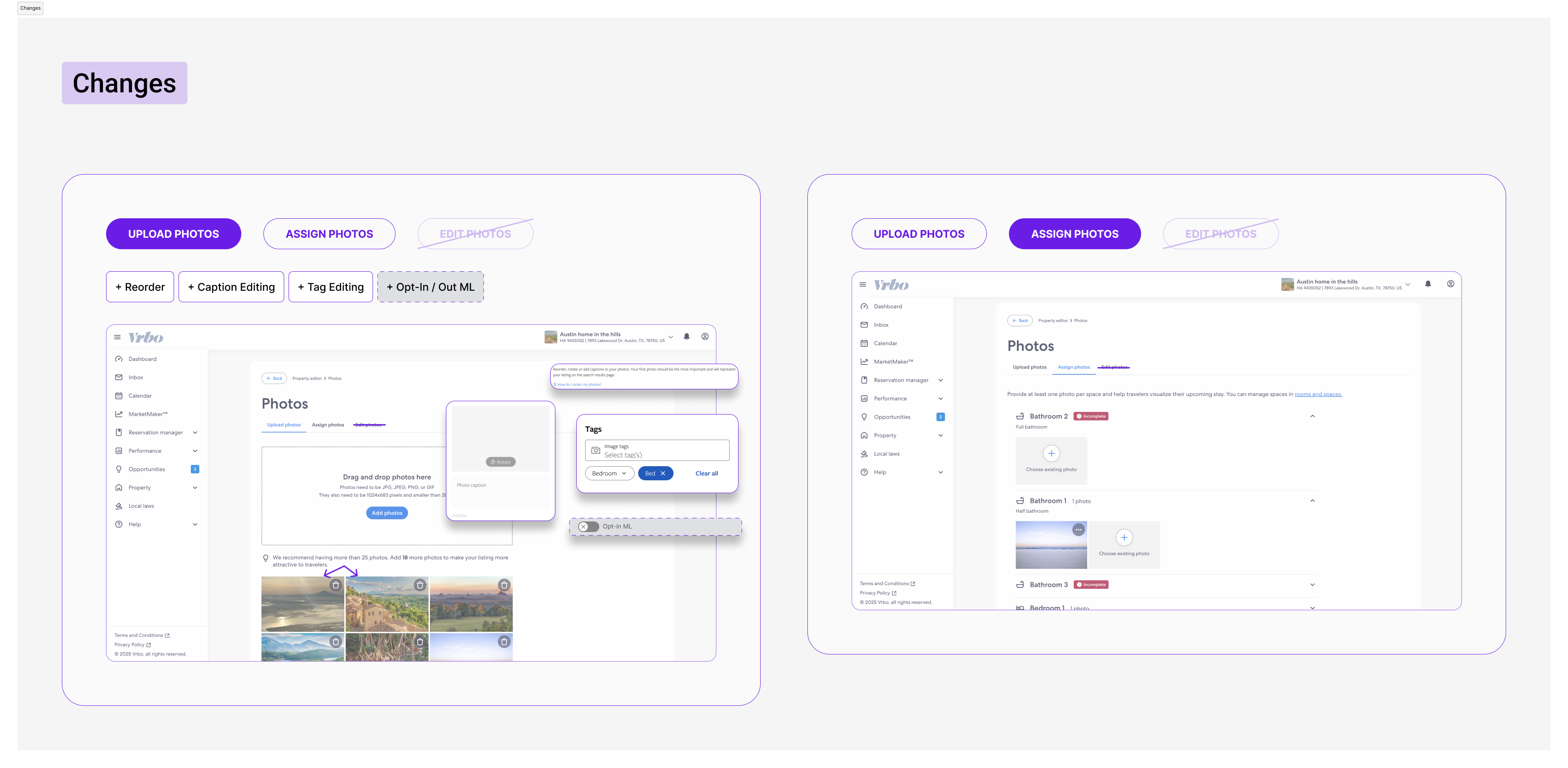 Screens of the mid-fidelity wireframe of the Farm To Crag app.