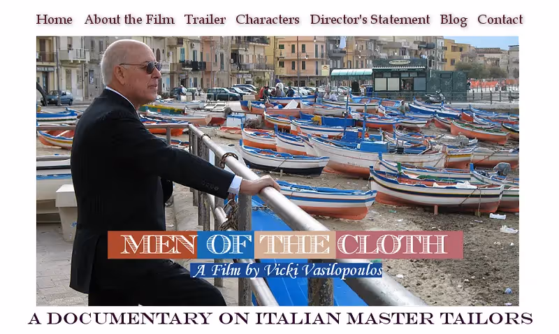 "Men of the Cloth" : documentaire sur les maîtres tailleurs italiens