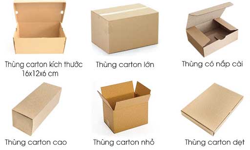 tiêu chuẩn kỹ thuật thùng carton
