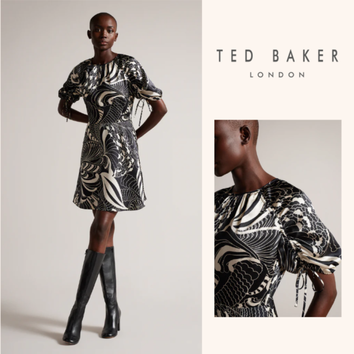 DPA ad created by Socioh for Ted Baker in 1:1 dimension