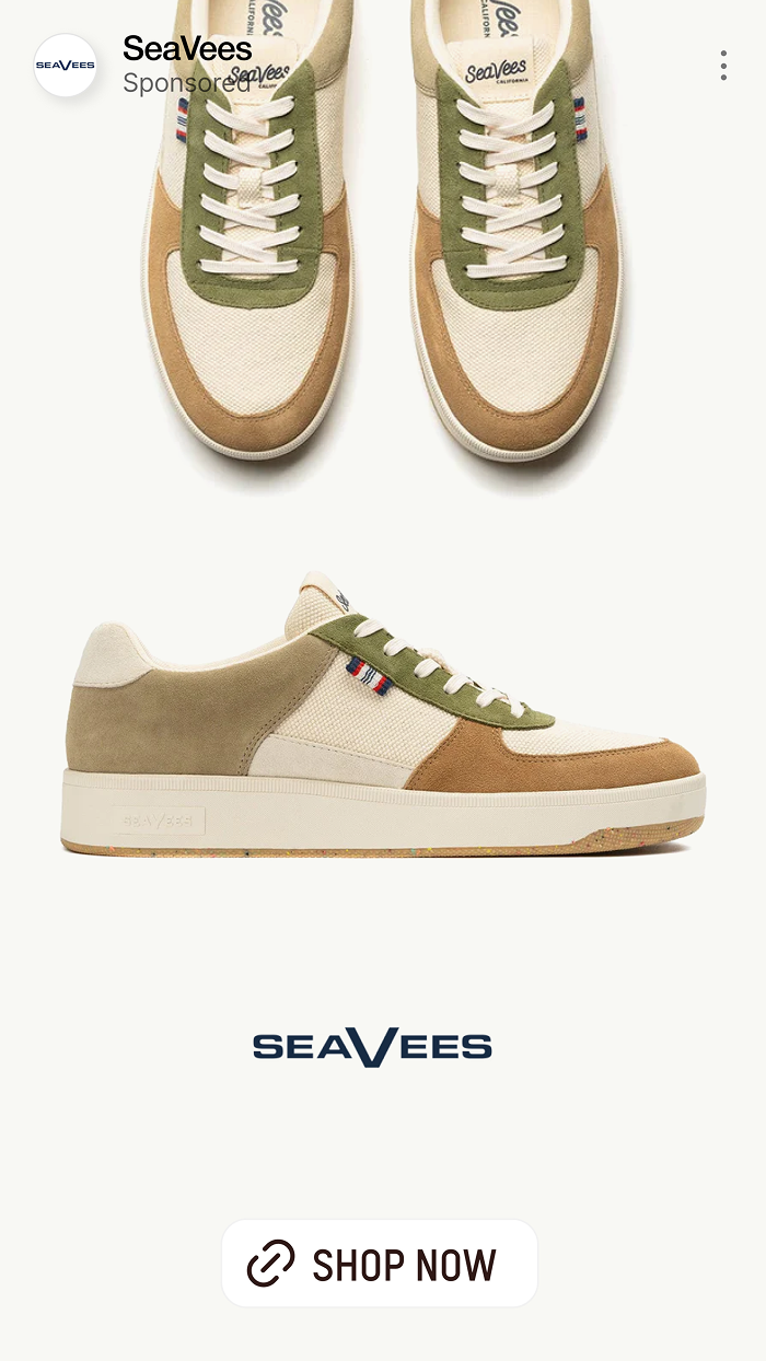 DPA ad created by Socioh for Seavees in 9:16 dimension