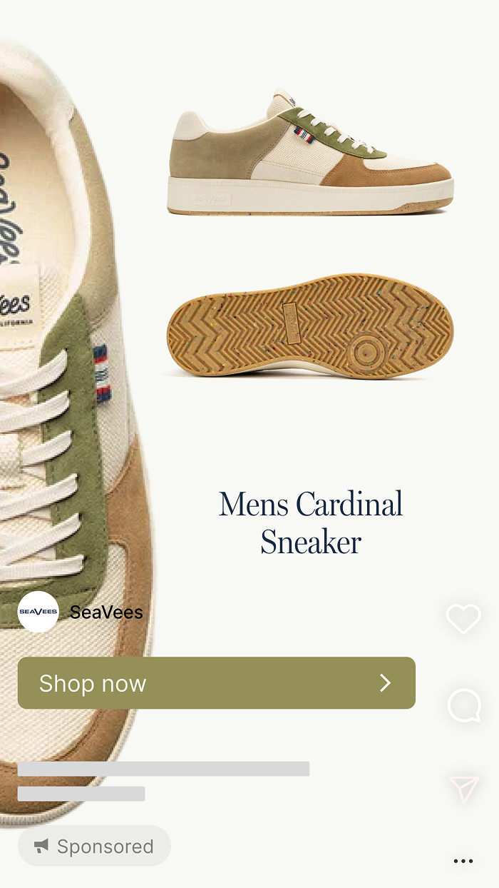 DPA ad created by Socioh for Seavees in 9:16 dimension