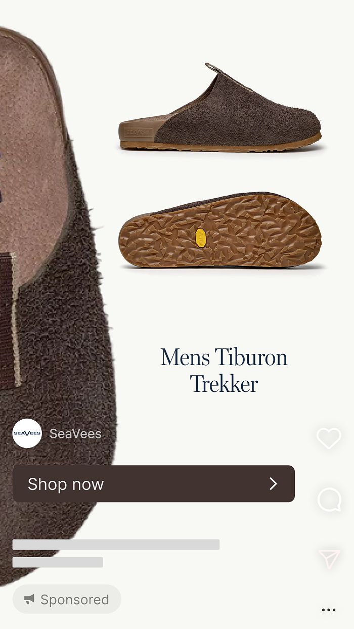 DPA ad created by Socioh for Seavees in 9:16 dimension