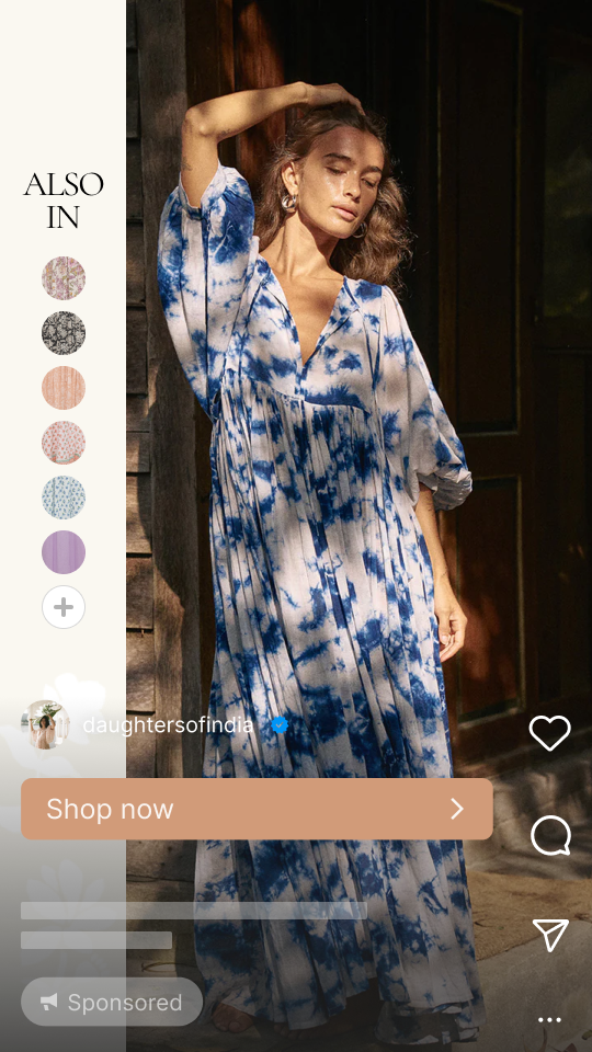 DPA ad created by Socioh for Daughter Of India 9:16 dimension