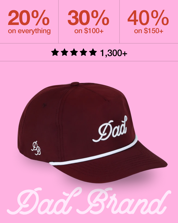 DPA ad created by Socioh for Dad Brand 4:5 dimension