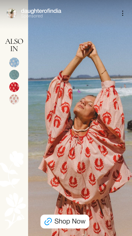 DPA ad created by Socioh for Daughter Of India 9:16 dimension