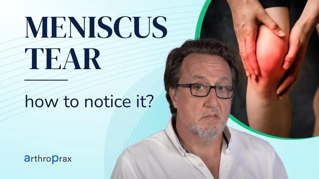 Meniscus tear - what to do and how to see it