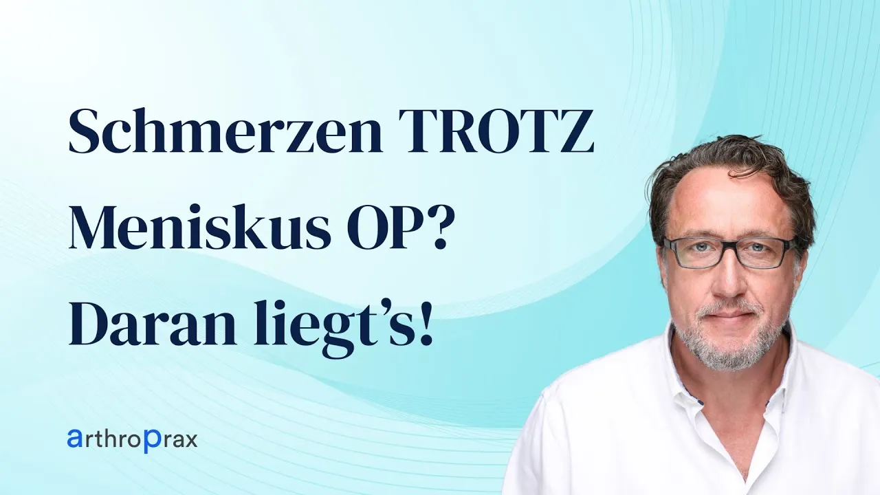 Unerklärliche Schmerzen NACH DER Meniskus OP?!