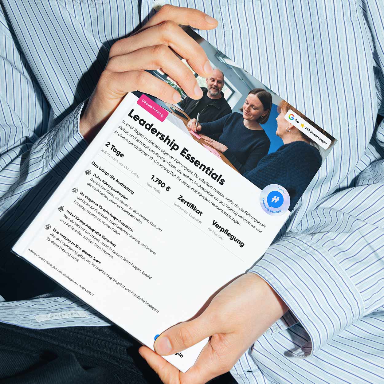 Die OKR Ausbildung Kursübersicht von HelloAgile