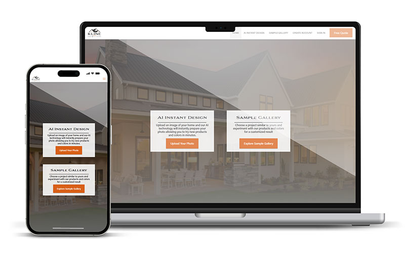 Visualize your next Home Renovation Project with Kline Home Exteriors!
