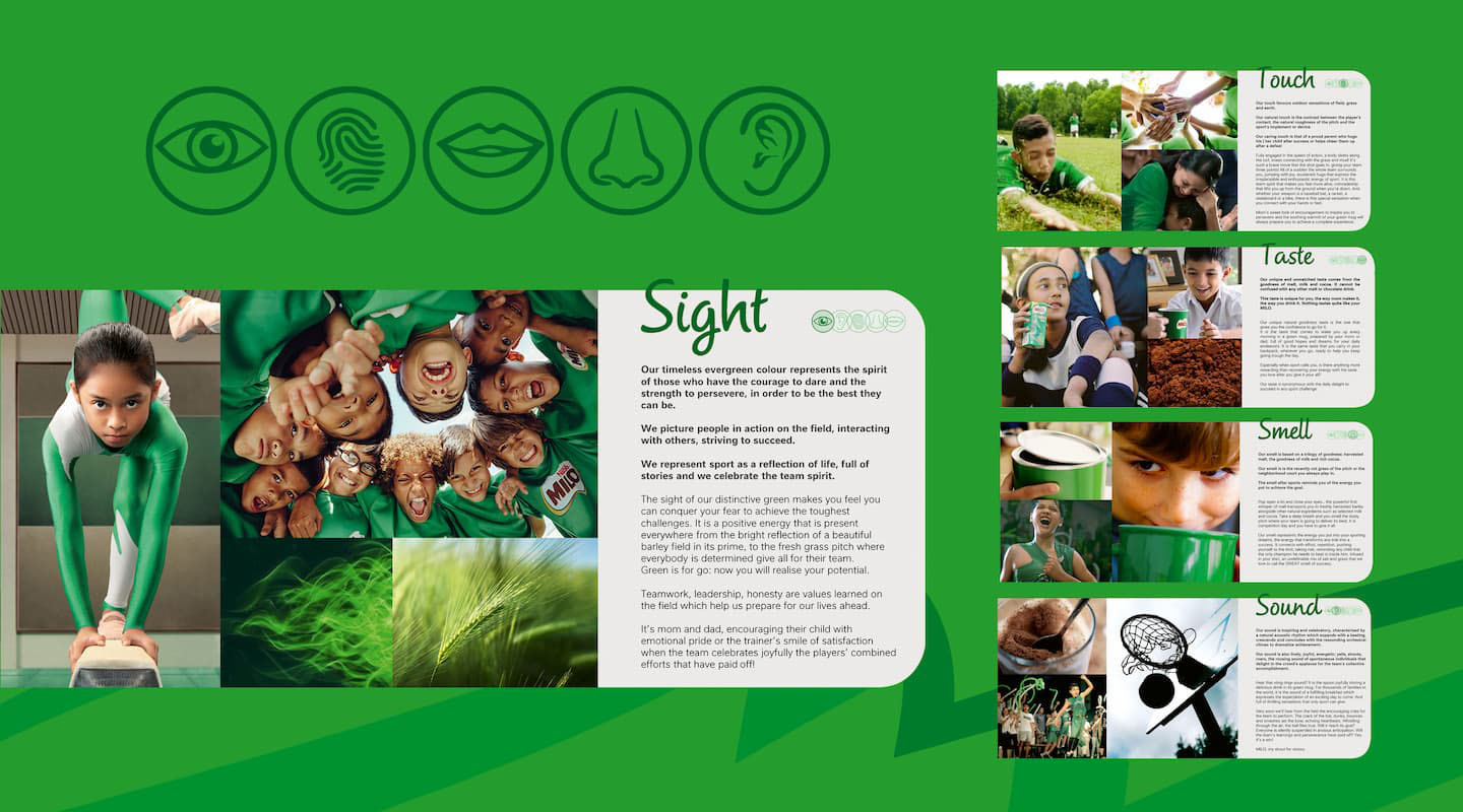 Nestlé Milo Vietnam latest logo and Visual identity X CBA Design Asia