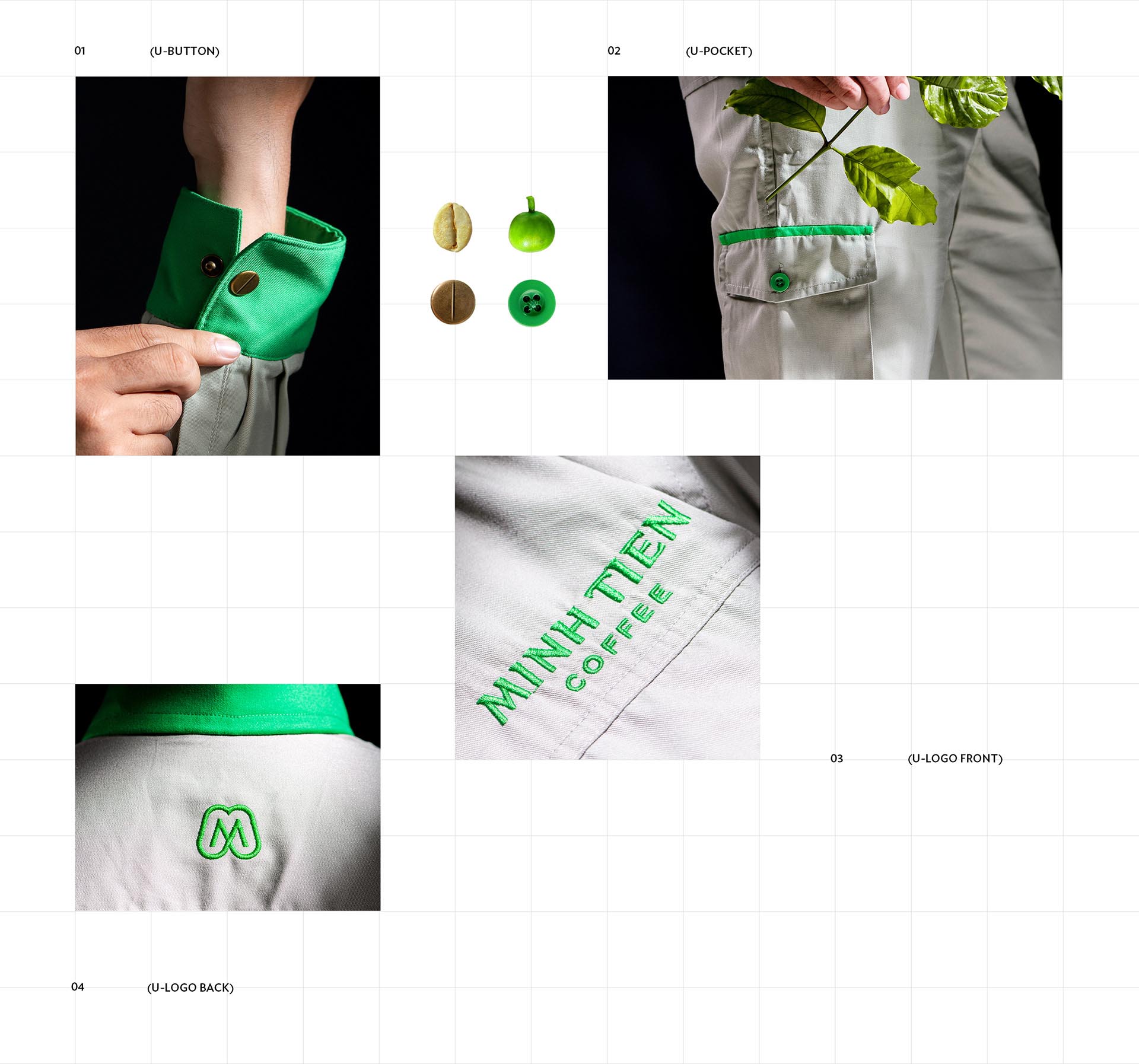 Minh Tien Coffee new logo and visual identity X Bratus