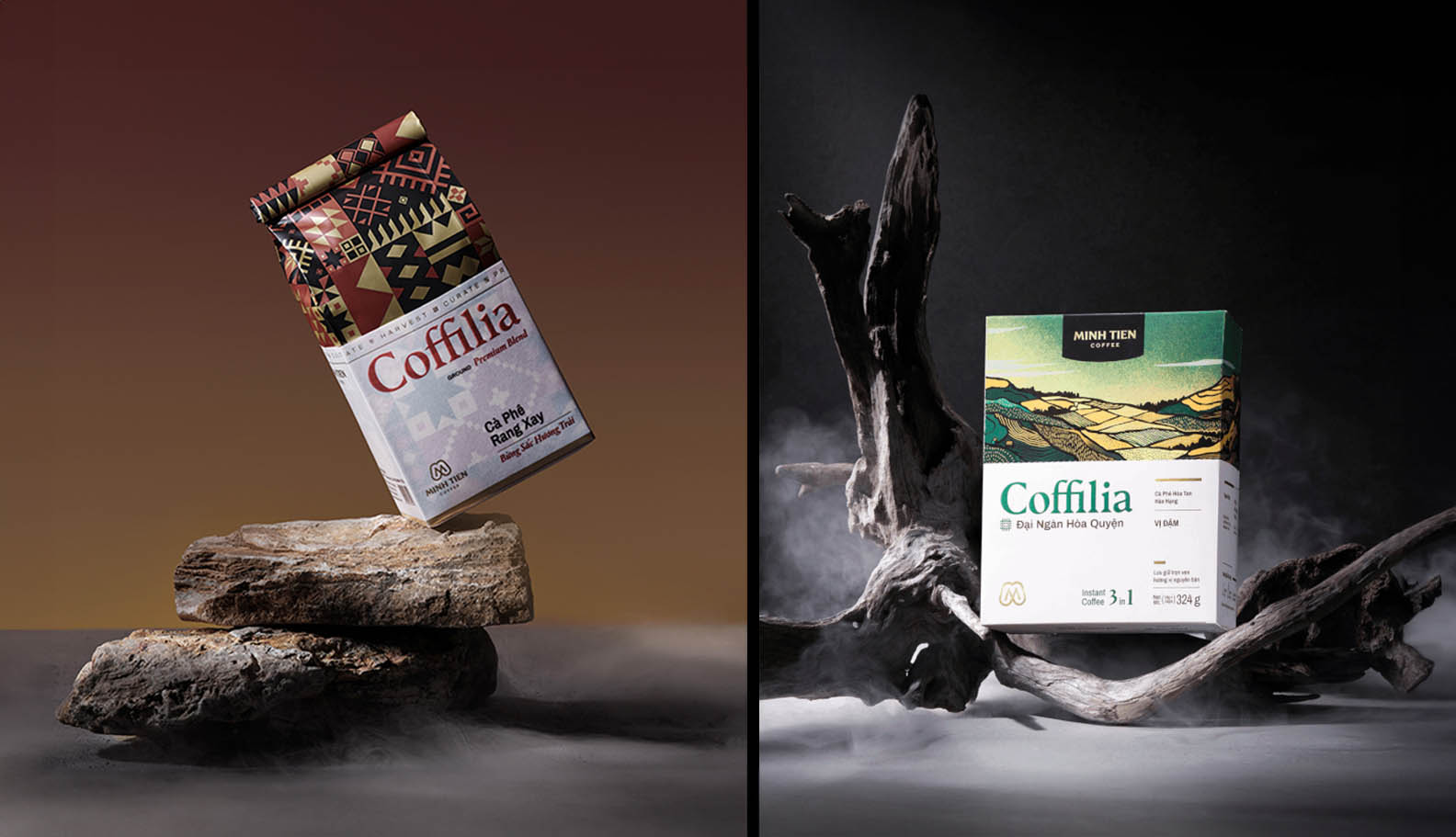 Coffilia by Minh Tien Coffee new logo and visual identity X Bratus
