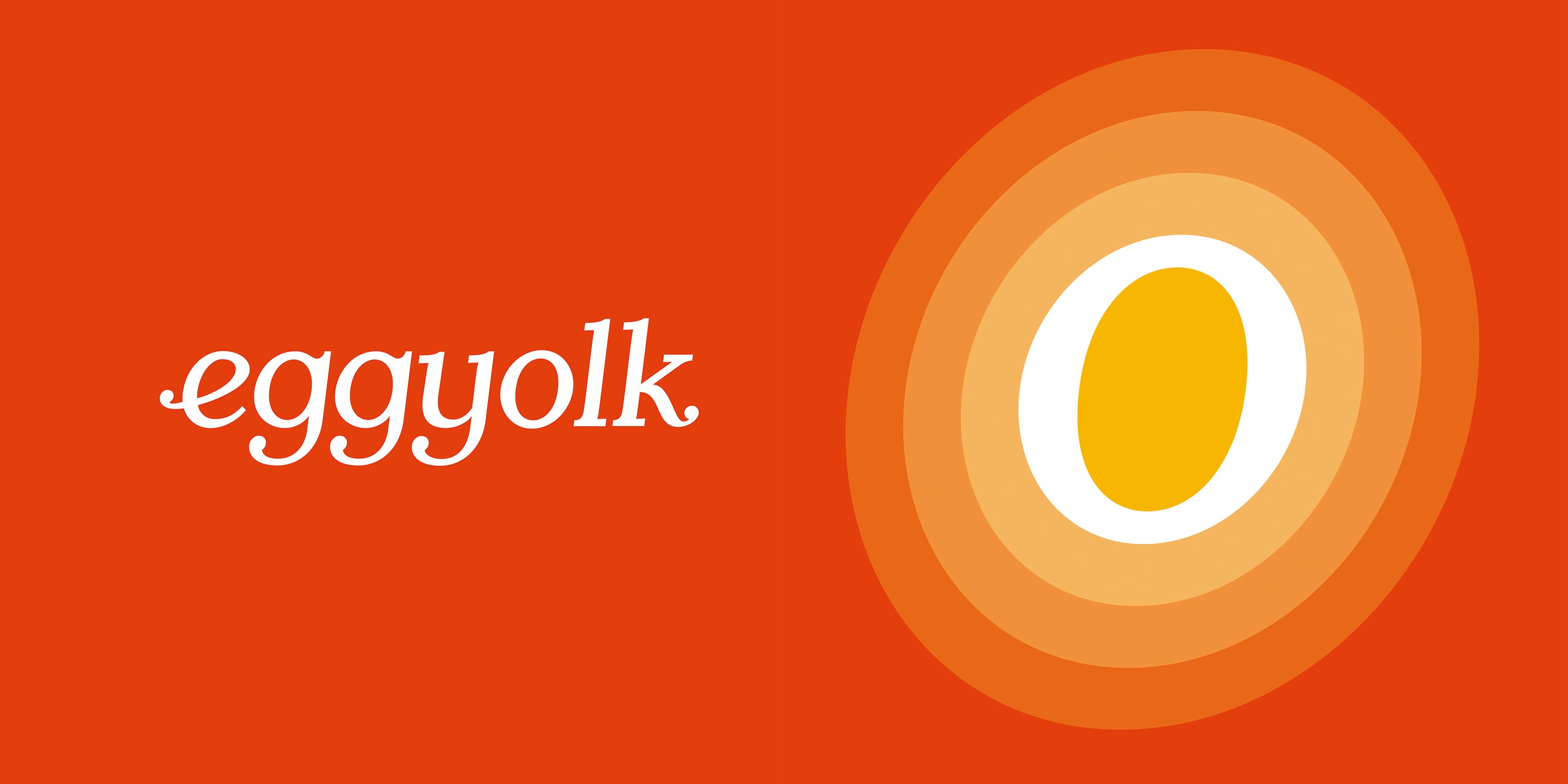 Eggyolk Coffee new logo and visual identity X Hands Collective 