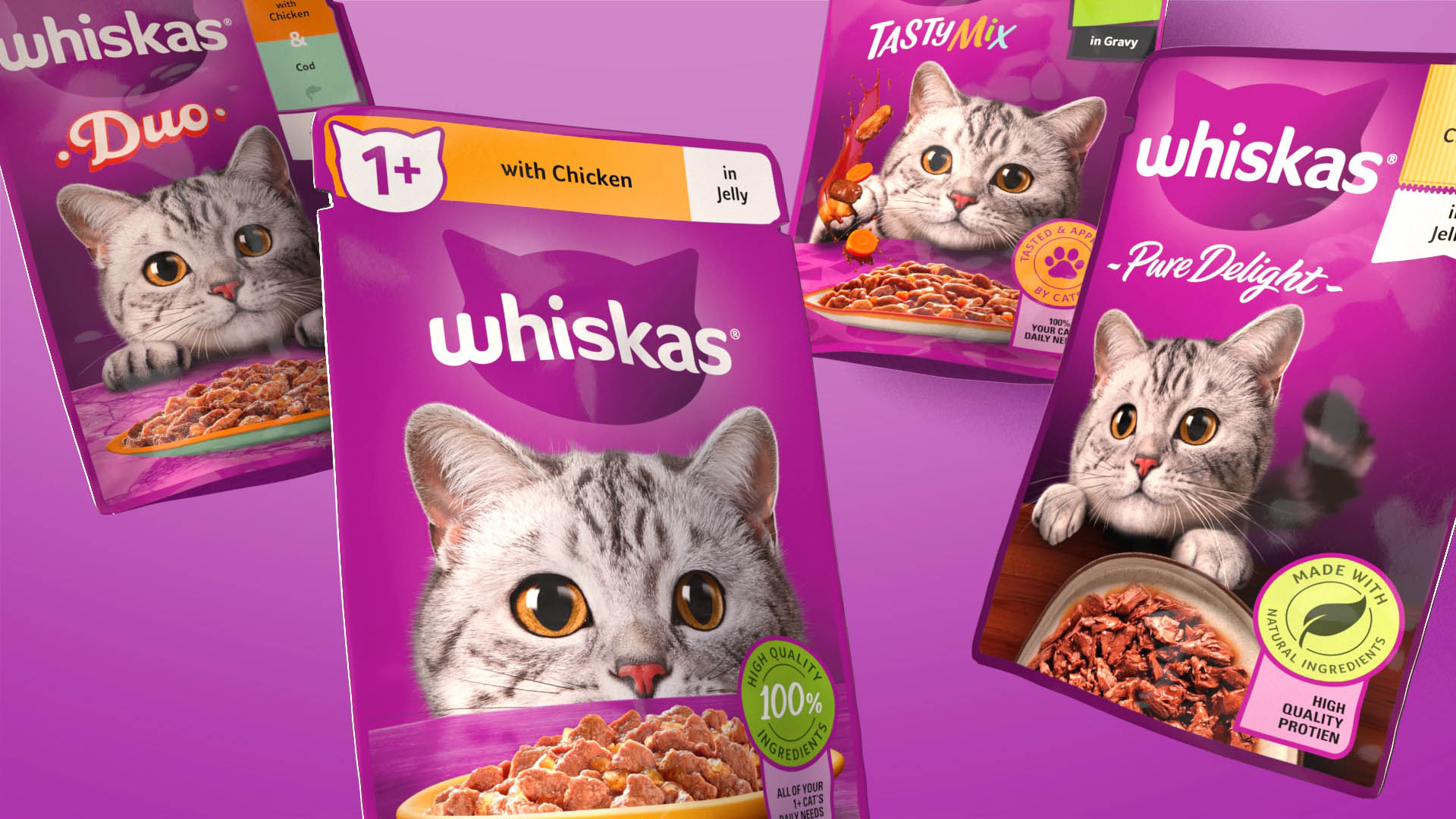 Whiskas Vietnam new logo and visual identity X Elmwood
