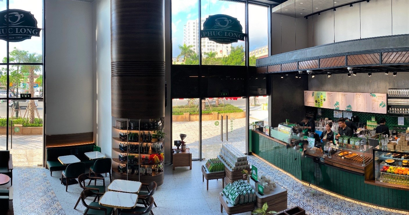 The Cozy Interior of Phuc Long Coffee & Tea