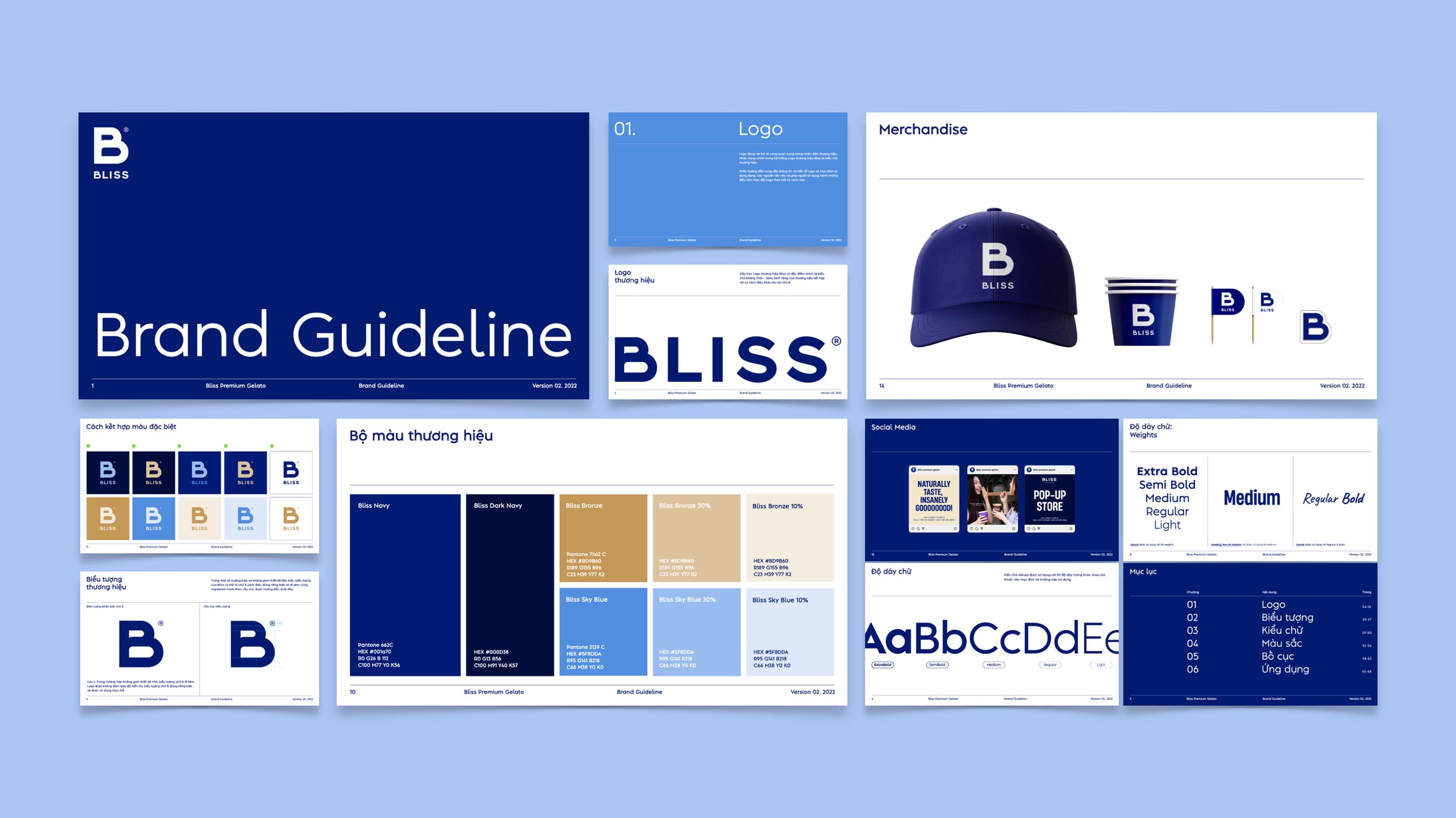 Summary of Bliss Brand Guidelines
