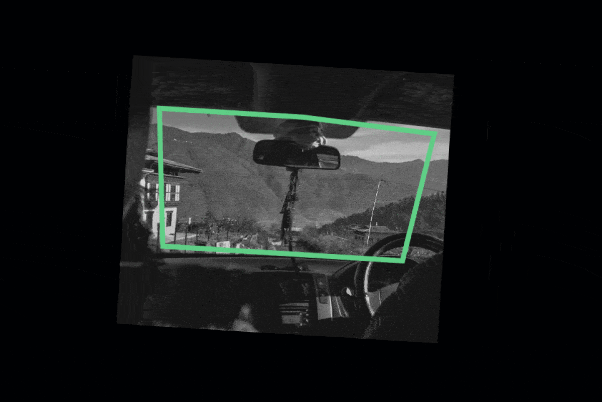 The fluid dynamics of car windows inspired the new visual system.