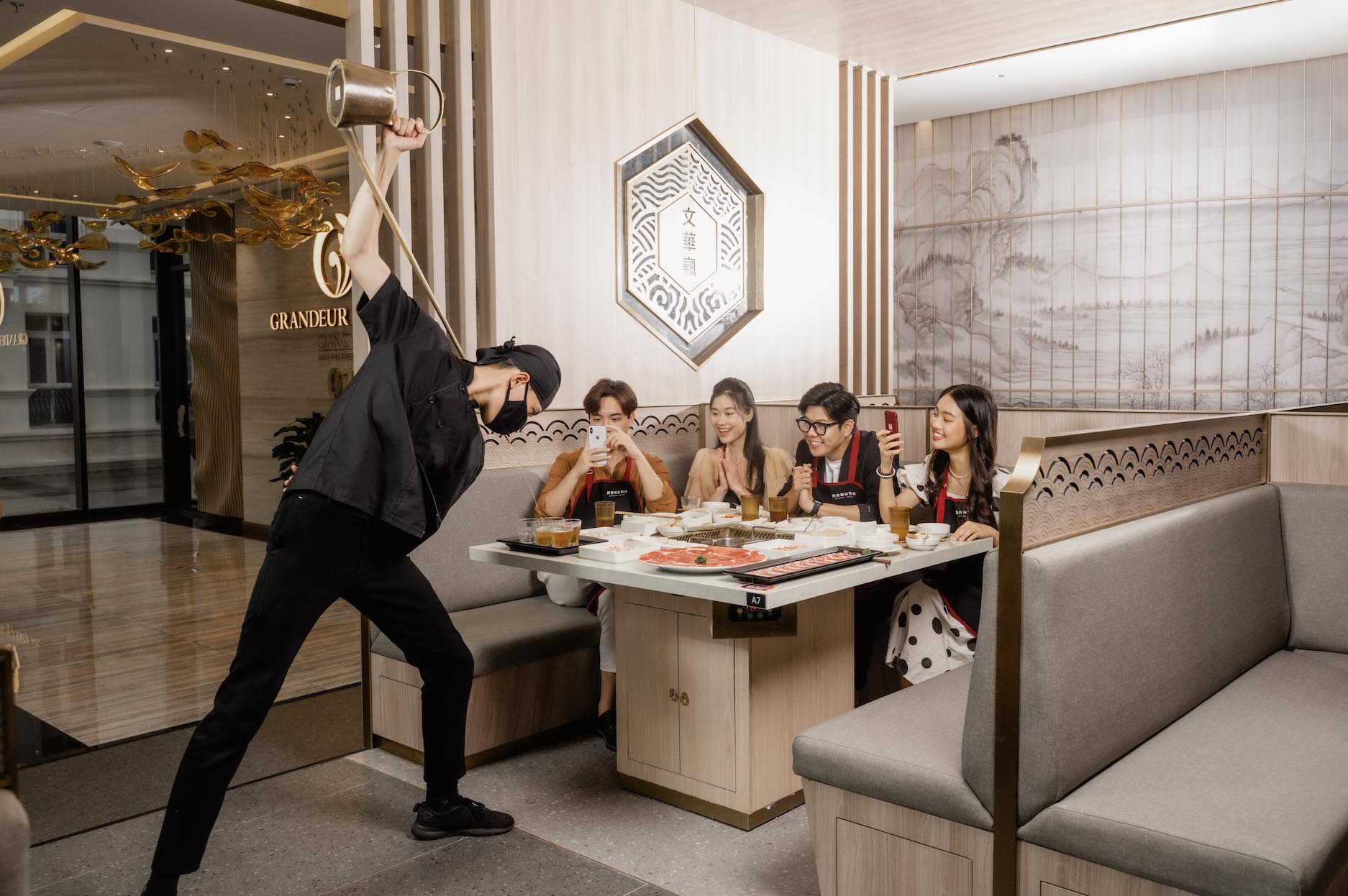 Manwah experience - a Golden Gate Group restaurant.