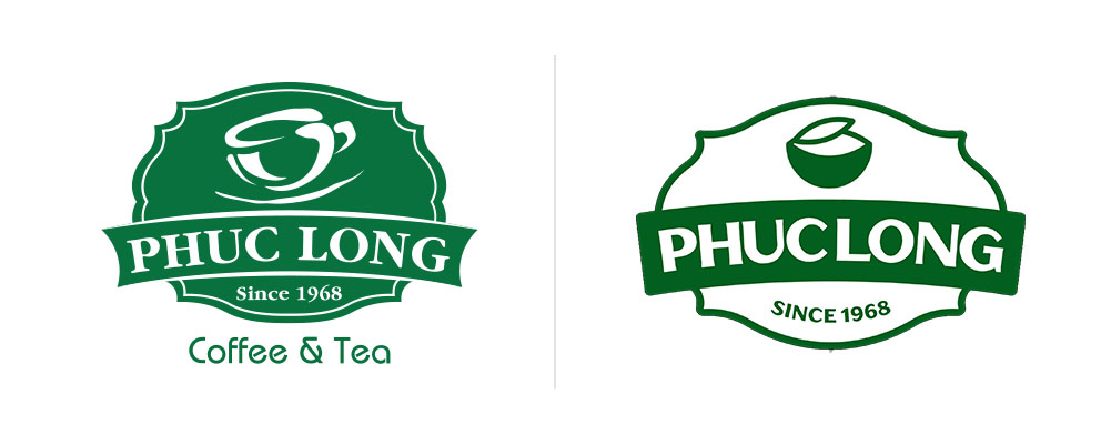 Phuc Long Coffee & Tea new brand identity - 2025 Rebrand Analysis