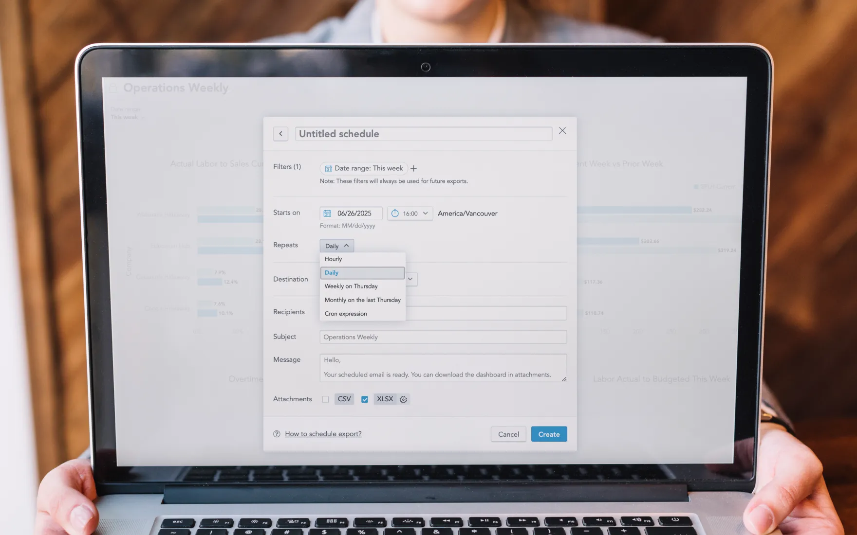 Blog thumbnail image preview