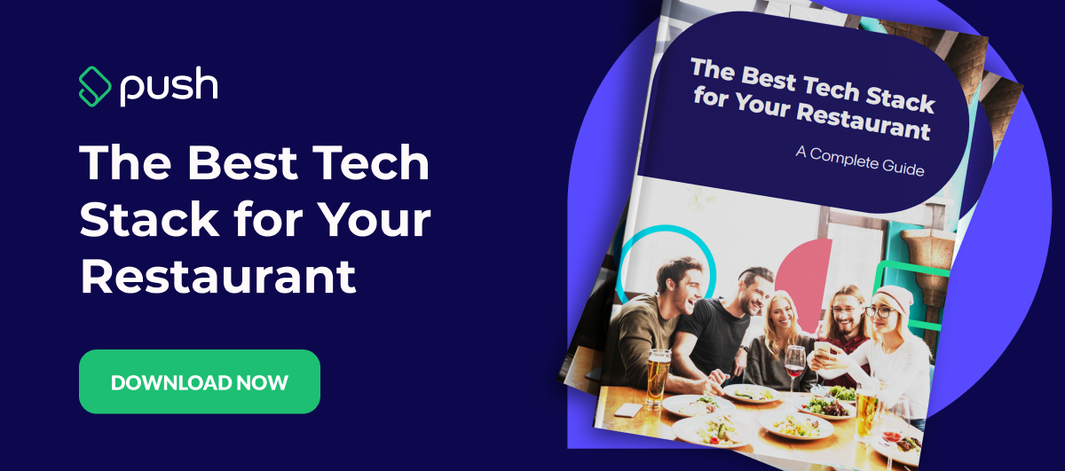 Banner ad for the guide to the best tech stack for your restaurant.