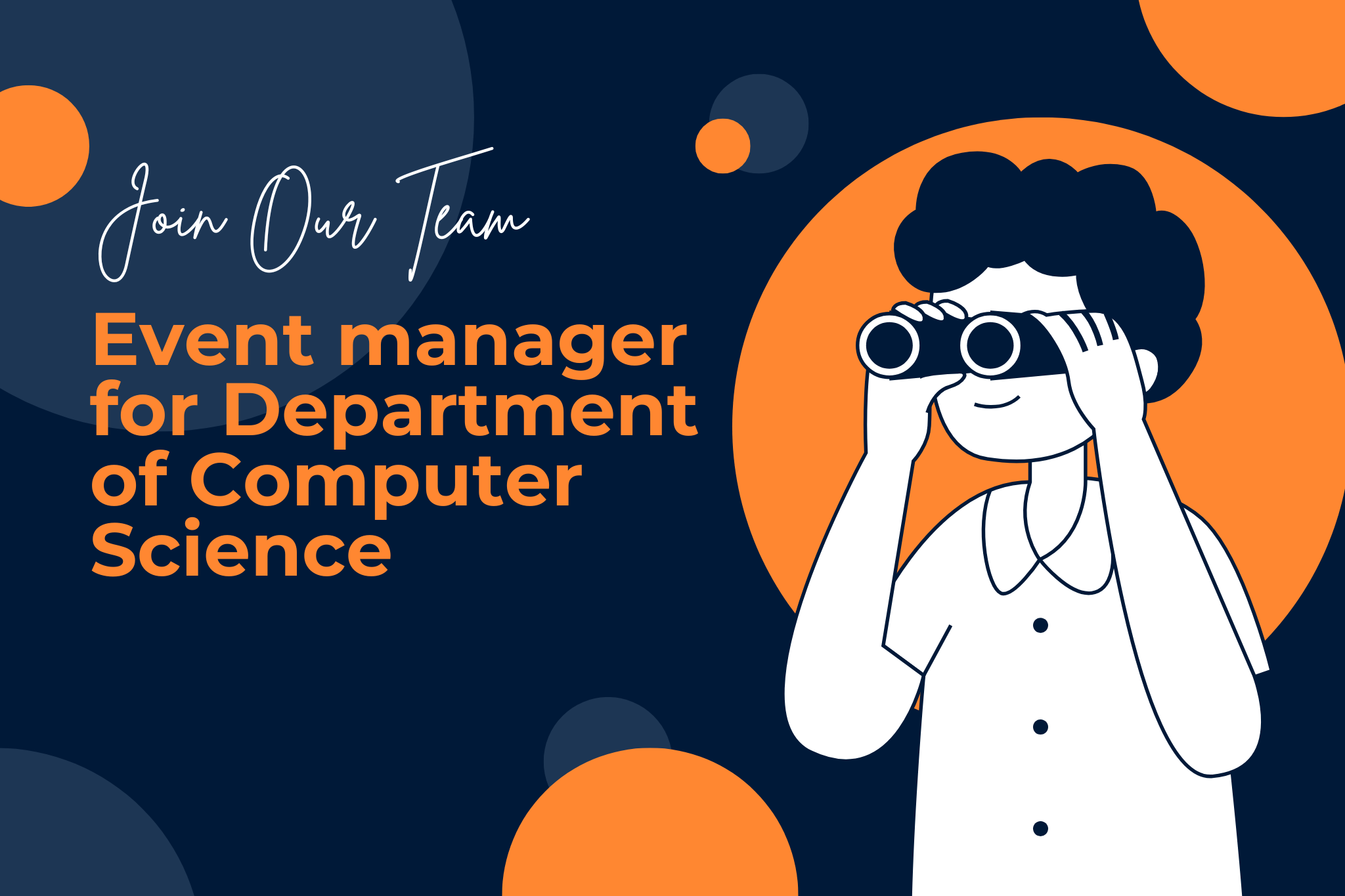 Event Manager for Department of Computer Science