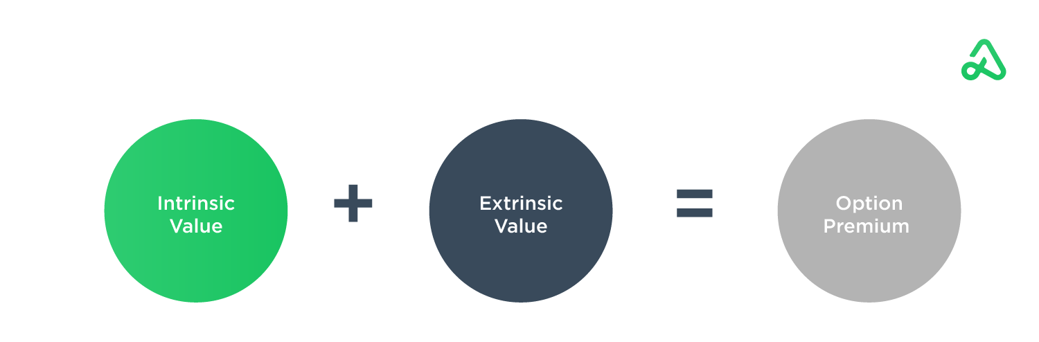 Option premium pricing components