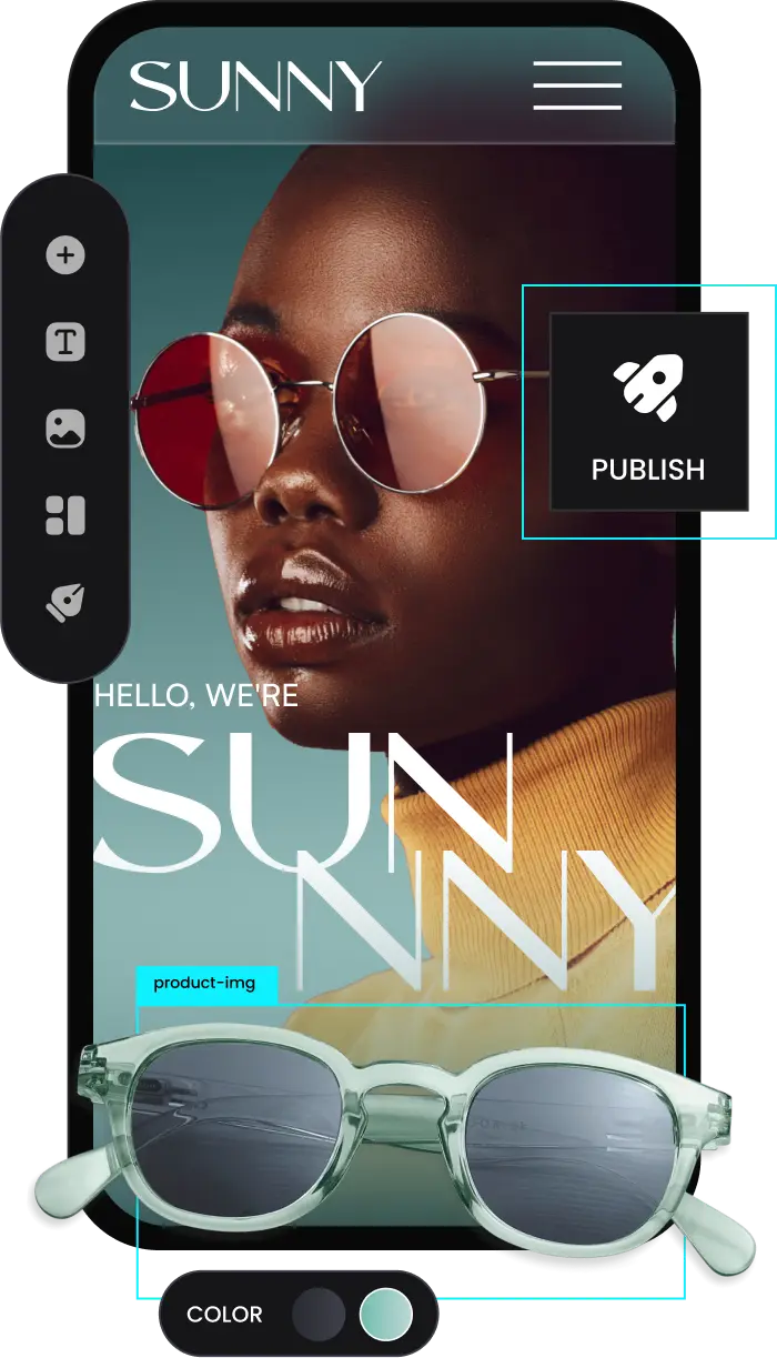 Website sunny mobile version