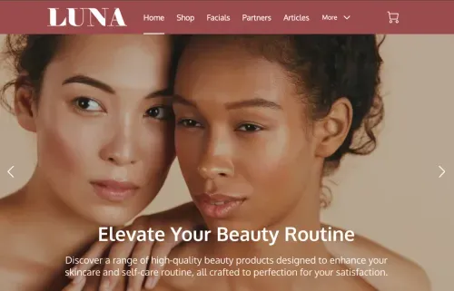 Website examples by UENI