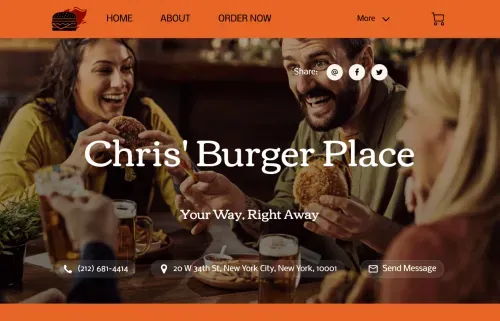 Website examples by UENI