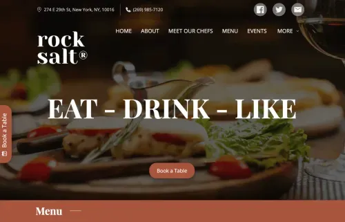 Website examples by UENI