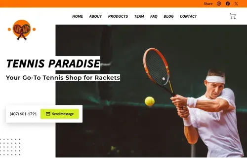Website examples by UENI