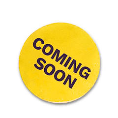 Coming soon sticker