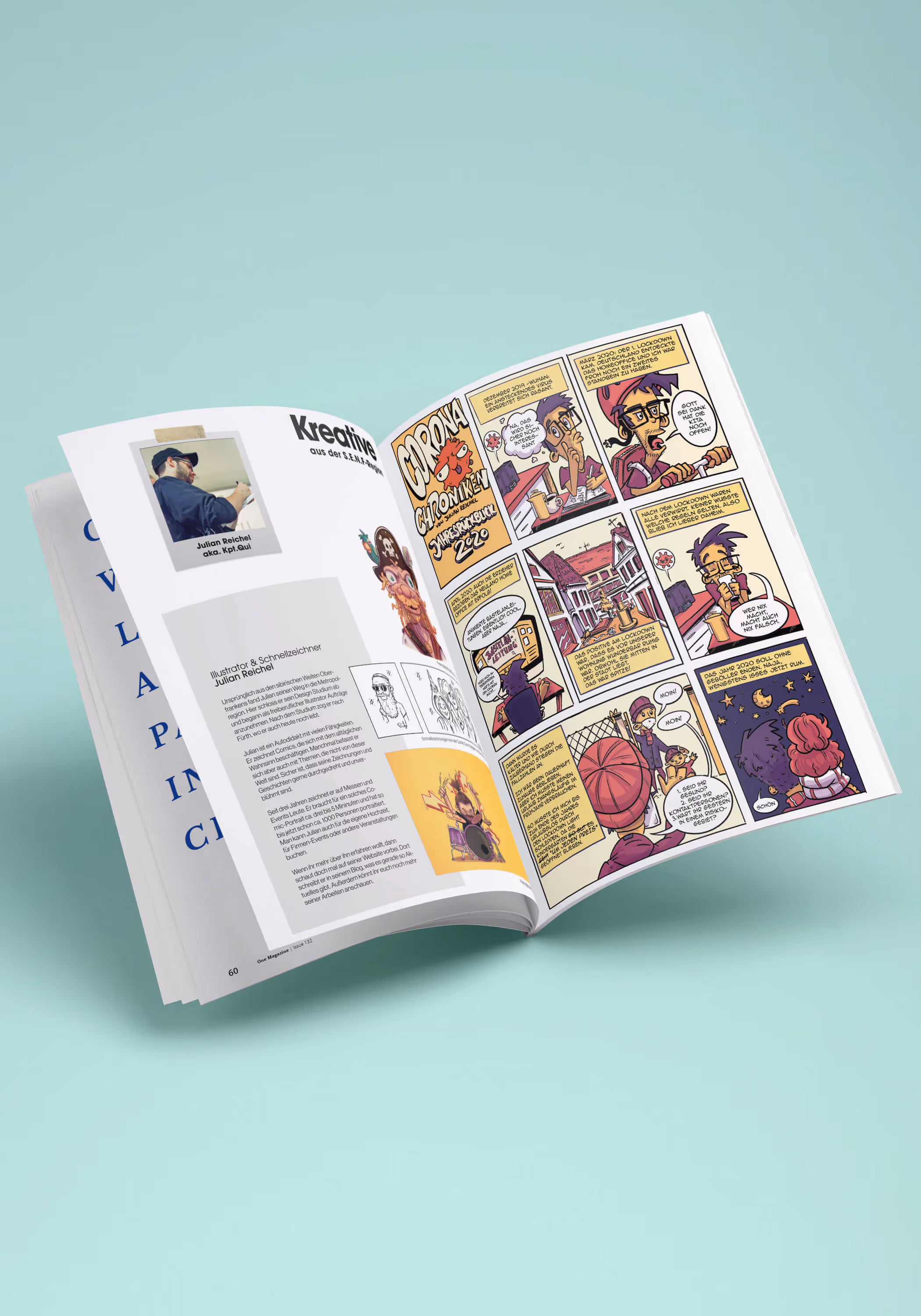 Mochup of a Comicpage