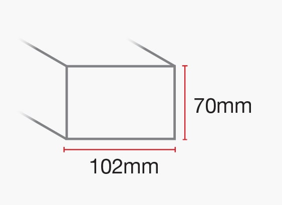 Recycled Pine 102 x 70