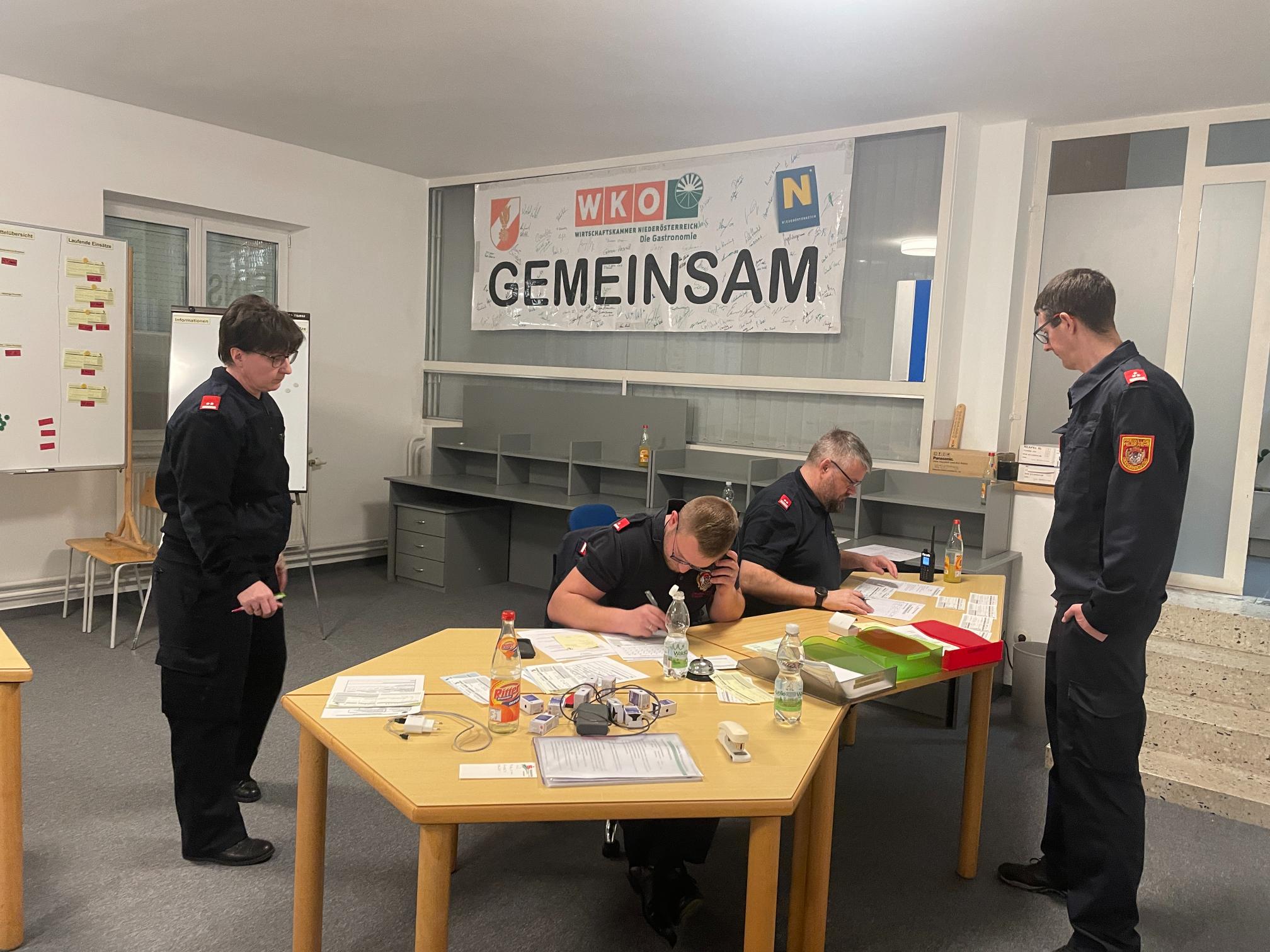 Einsatzleitung bei großen Unwetterlagen