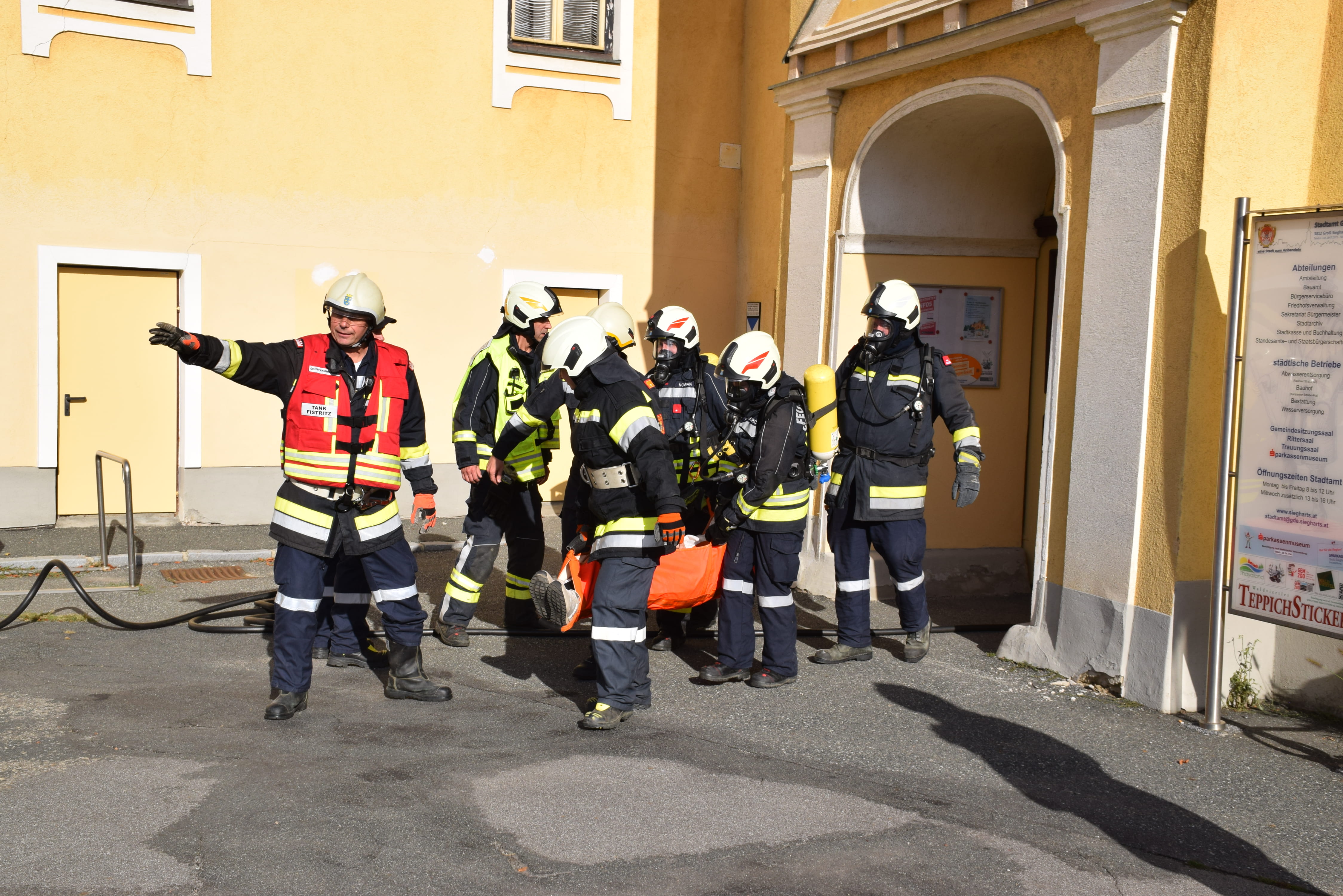Monatsübung: Branddienst