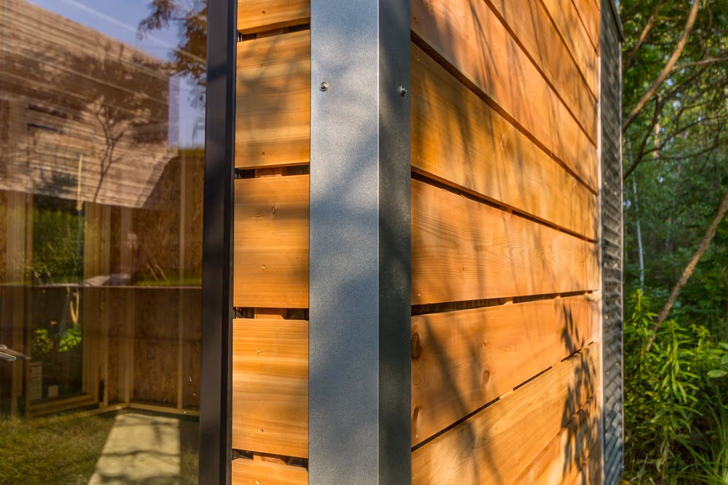 Cedar Siding Close-up