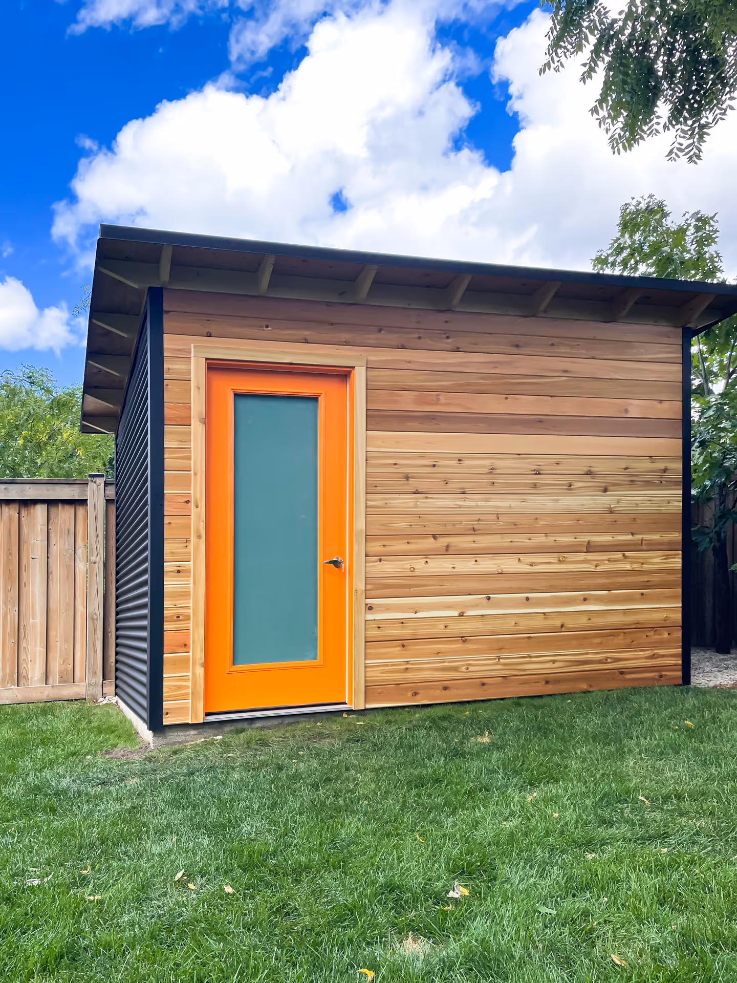 12x8 Essential Shed with western red cedar