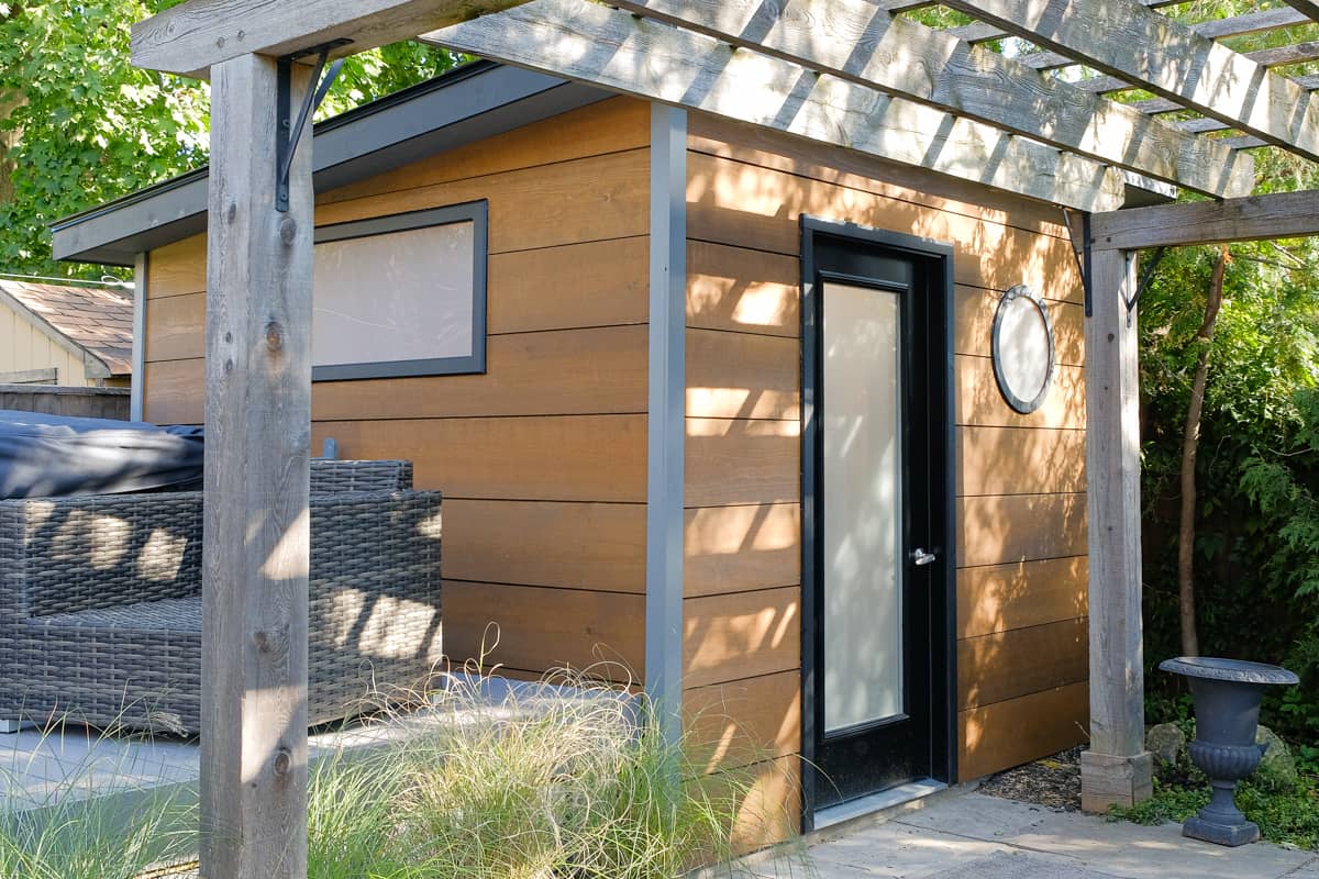 Modern Cube Shed Richmond Hill